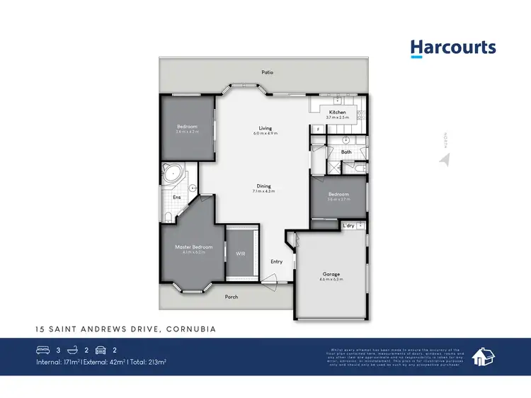 Floorplan of Homely house listing, 15 Saint Andrews Drive, Cornubia QLD 4130