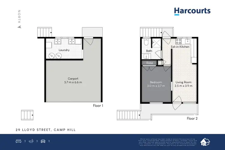 Floorplan of Homely house listing, 2/29 Lloyd Street, Camp Hill QLD 4152