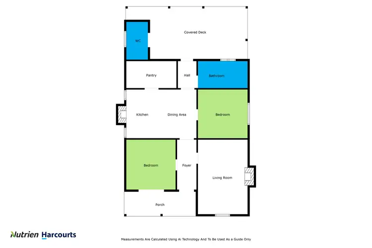Floorplan of Homely house listing, 77 Cherry Tree Road, Woodside VIC 3874