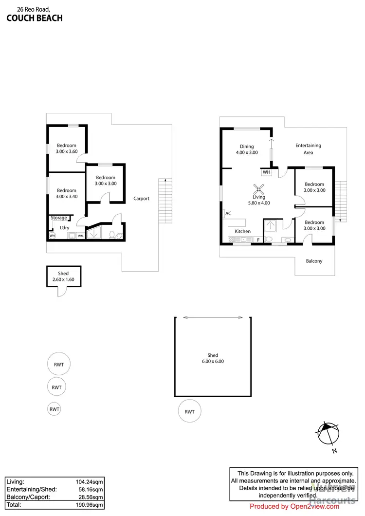 Floorplan of Homely house listing, 26 Reo Road, Couch Beach SA 5577