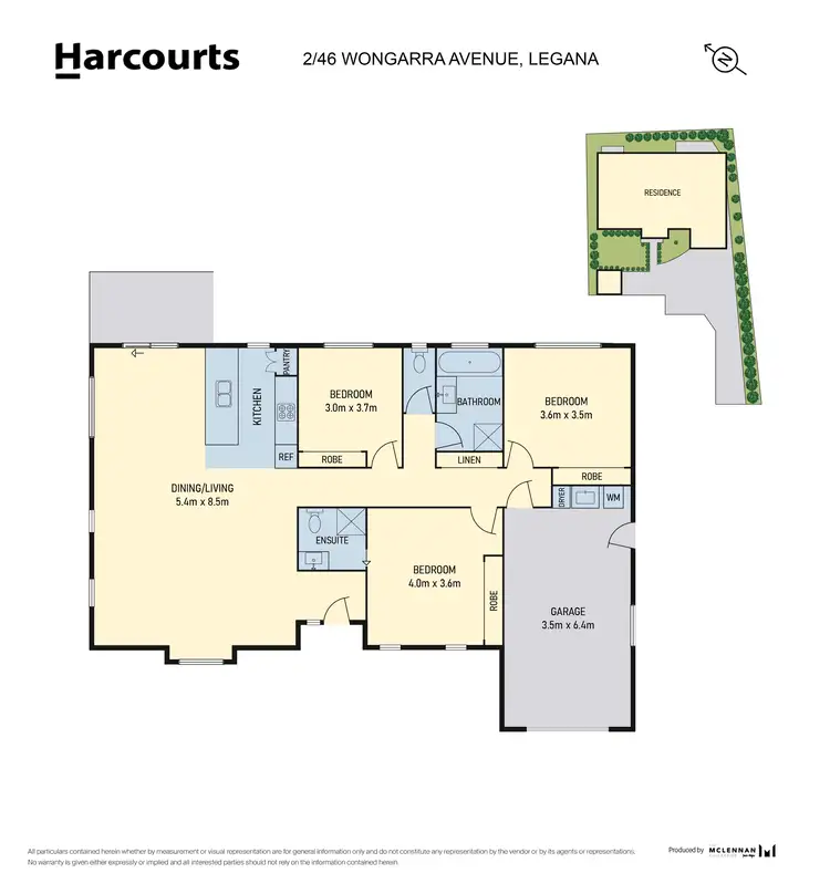 Floorplan of Homely unit listing, 2/46 Wongarra Avenue, Legana TAS 7277