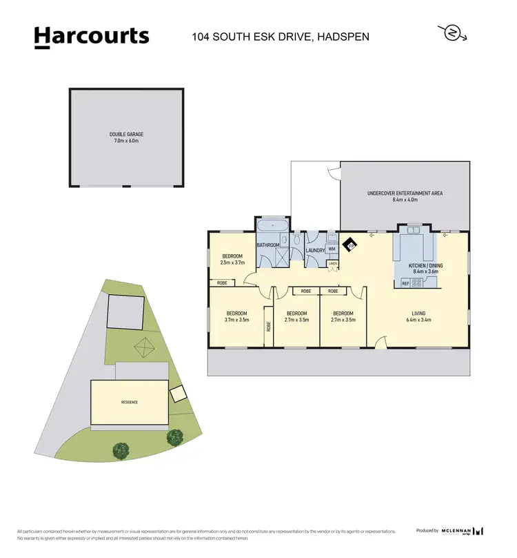 Floorplan of Homely house listing, 104 South Esk Drive, Hadspen TAS 7290
