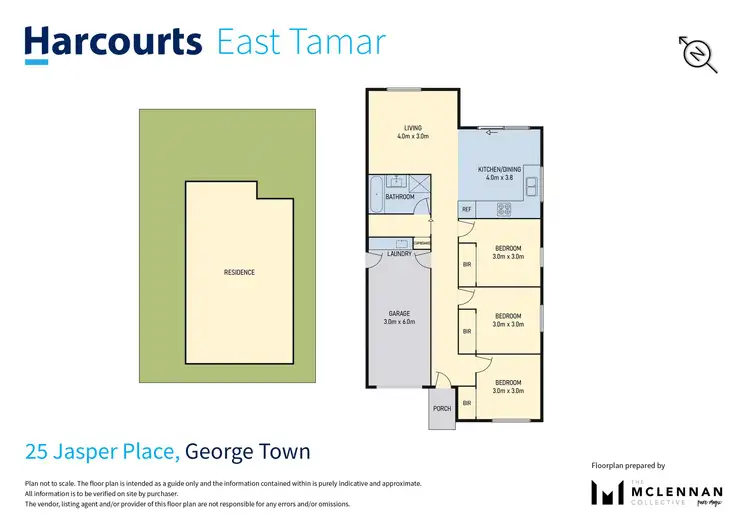 Floorplan of Homely house listing, 25 Jasper Place, George Town TAS 7253