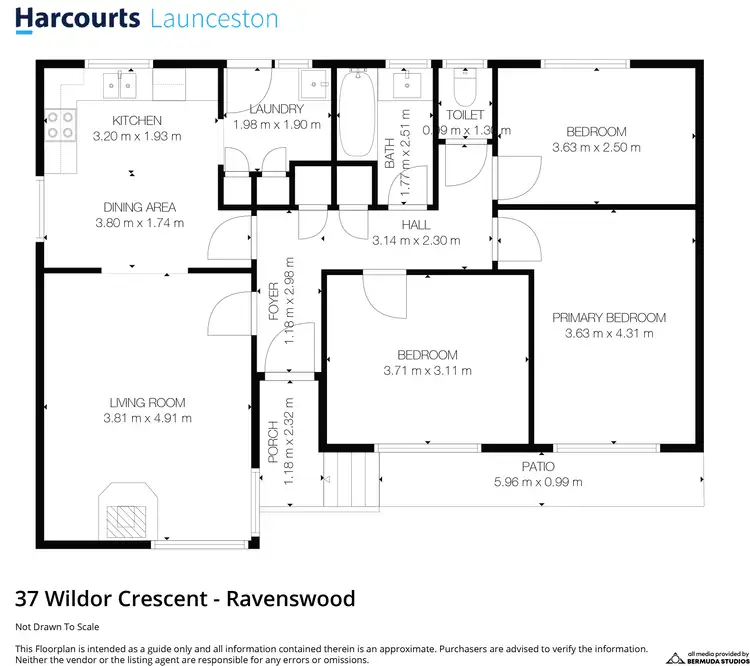 Floorplan of Homely house listing, 37 Wildor Crescent, Ravenswood TAS 7250