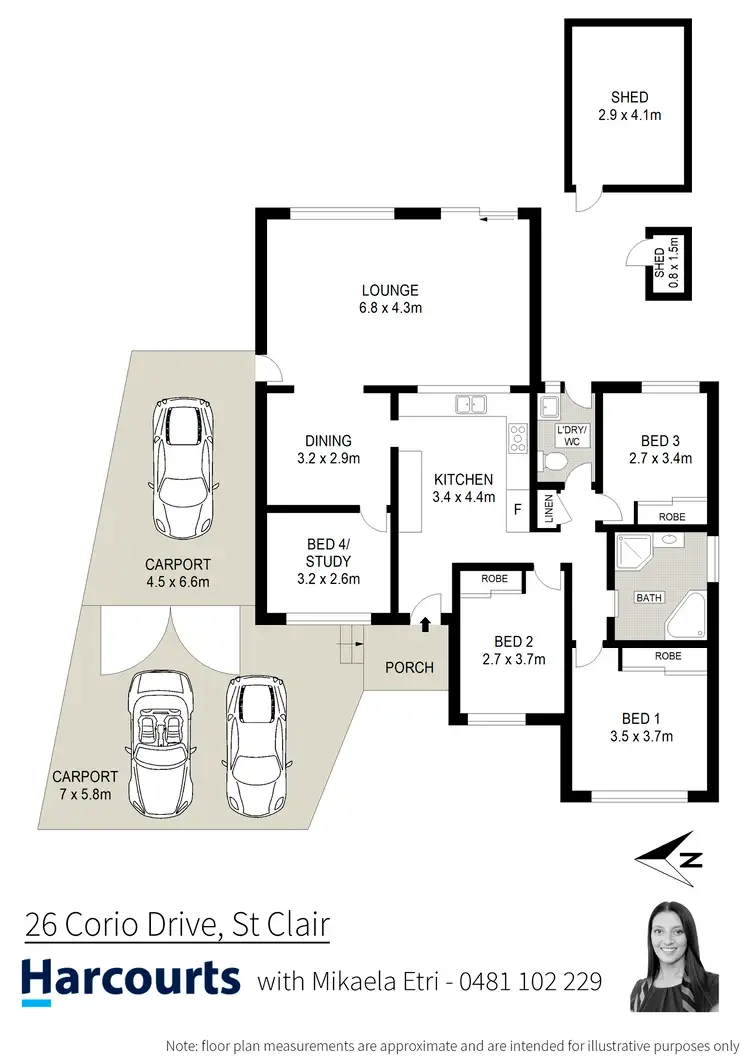 Floorplan of Homely house listing, 26 Corio Drive, St Clair NSW 2759