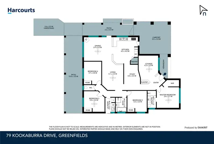 Floorplan of Homely house listing, 79 Kookaburra Drive, Greenfields WA 6210