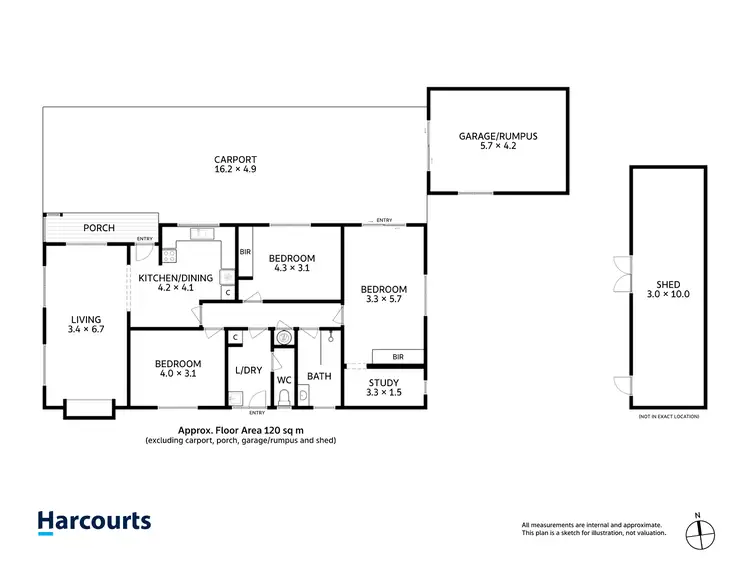 Floorplan of Homely house listing, 5 Fidler Street, Cooee TAS 7320