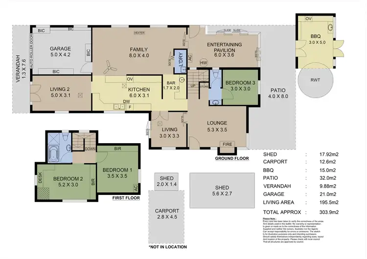 Floorplan of Homely house listing, 33 Emmett Road, Crafers West SA 5152