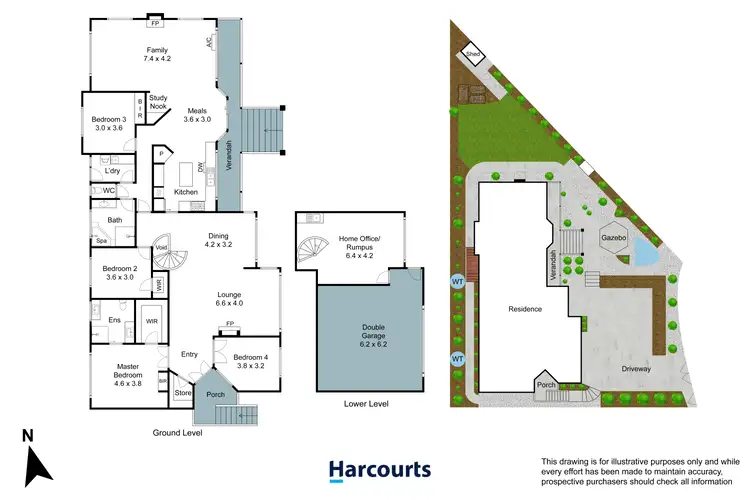 Floorplan of Homely house listing, 8 Stevenage Court, Vermont South VIC 3133