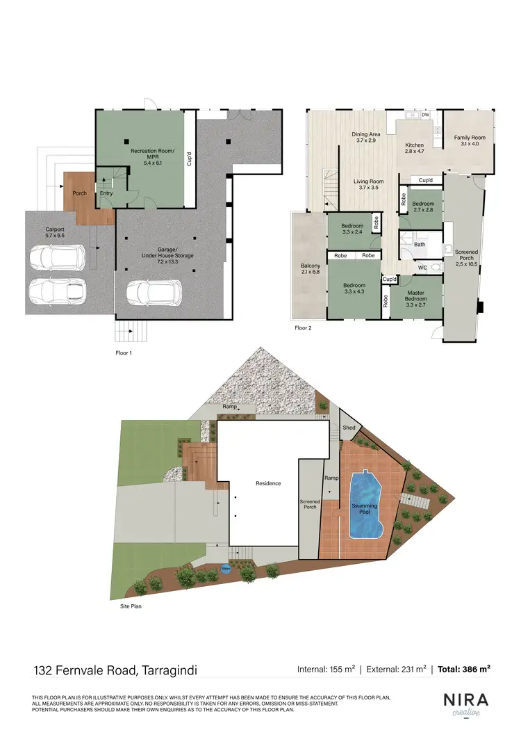 Floorplan of Homely house listing, 132 Fernvale Road, Tarragindi QLD 4121