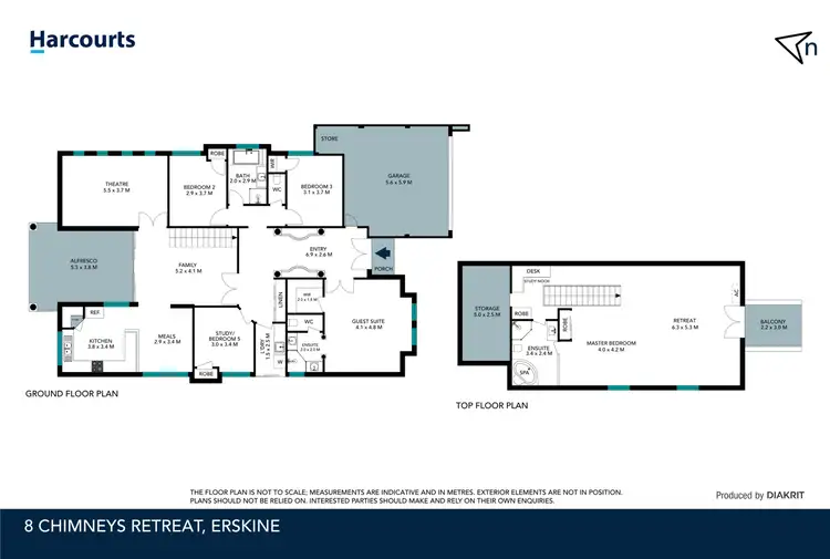 Floorplan of Homely house listing, 8 Chimneys Retreat, Erskine WA 6210