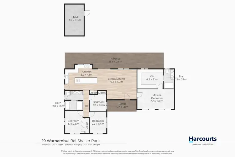 Floorplan of Homely house listing, 19 Warnambul Road, Shailer Park QLD 4128