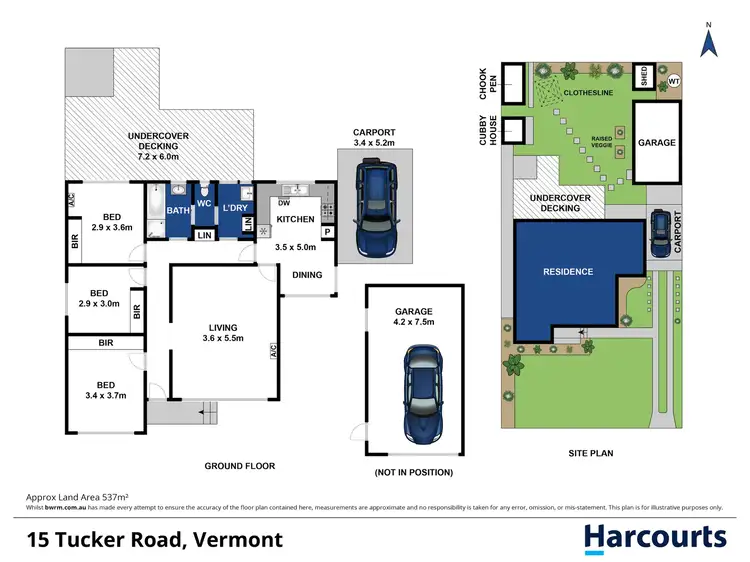 Floorplan of Homely house listing, 15 Tucker Road, Vermont VIC 3133