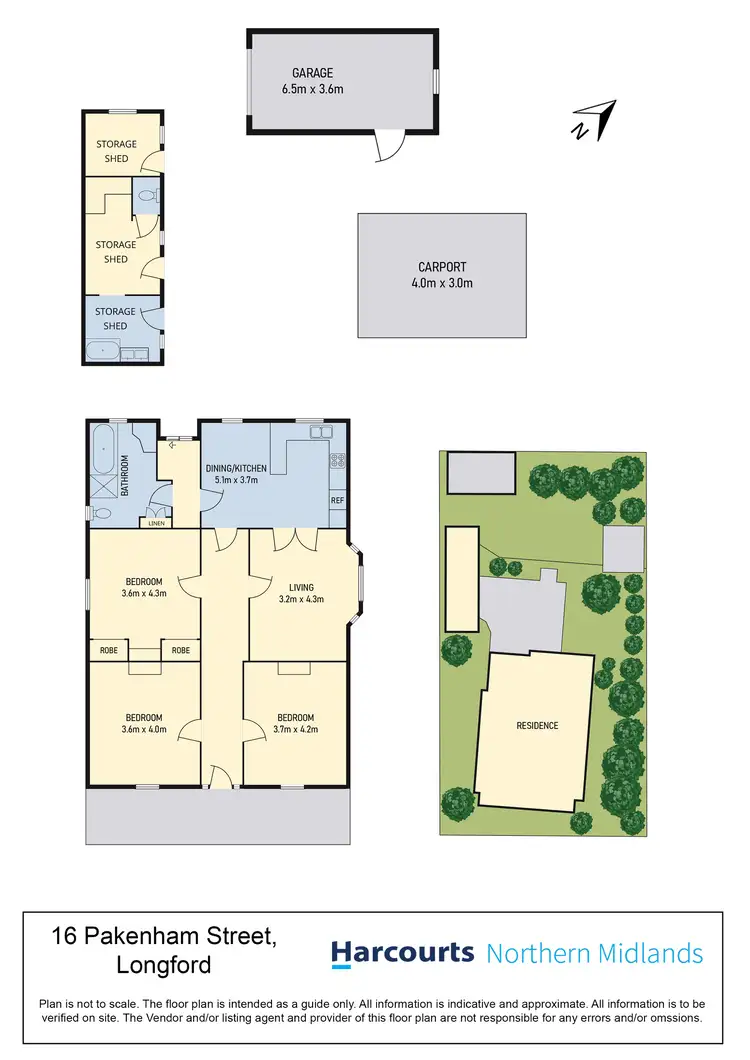Floorplan of Homely house listing, 16 Pakenham Street, Longford TAS 7301