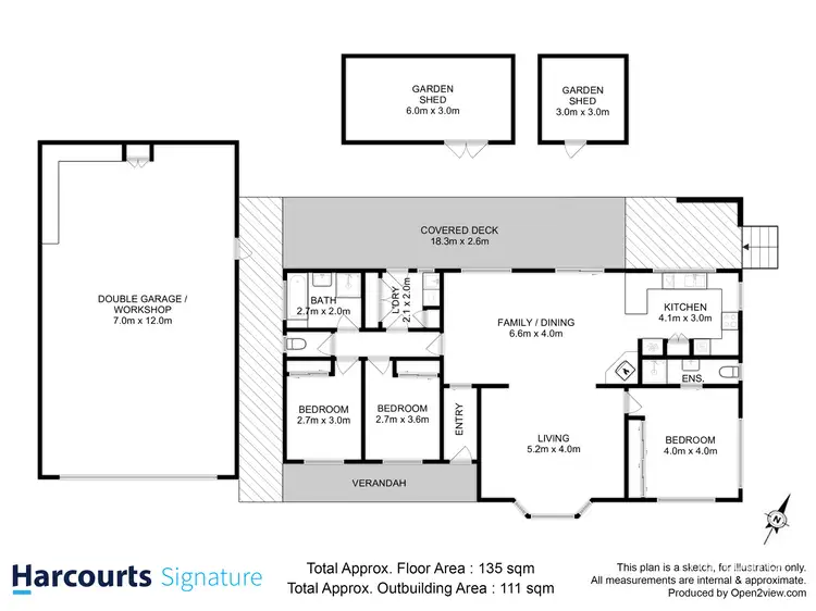 Floorplan of Homely house listing, 50 Gray Court, Acton Park TAS 7170