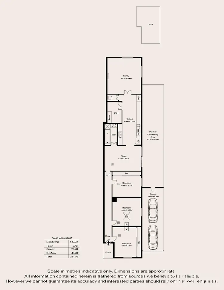 Floorplan of Homely house listing, 2/29 Cator Street, West Hindmarsh SA 5007