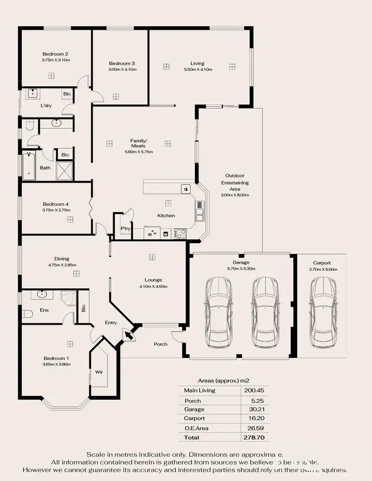 Floorplan of Homely house listing, 431 Kensington Road, Rosslyn Park SA 5072