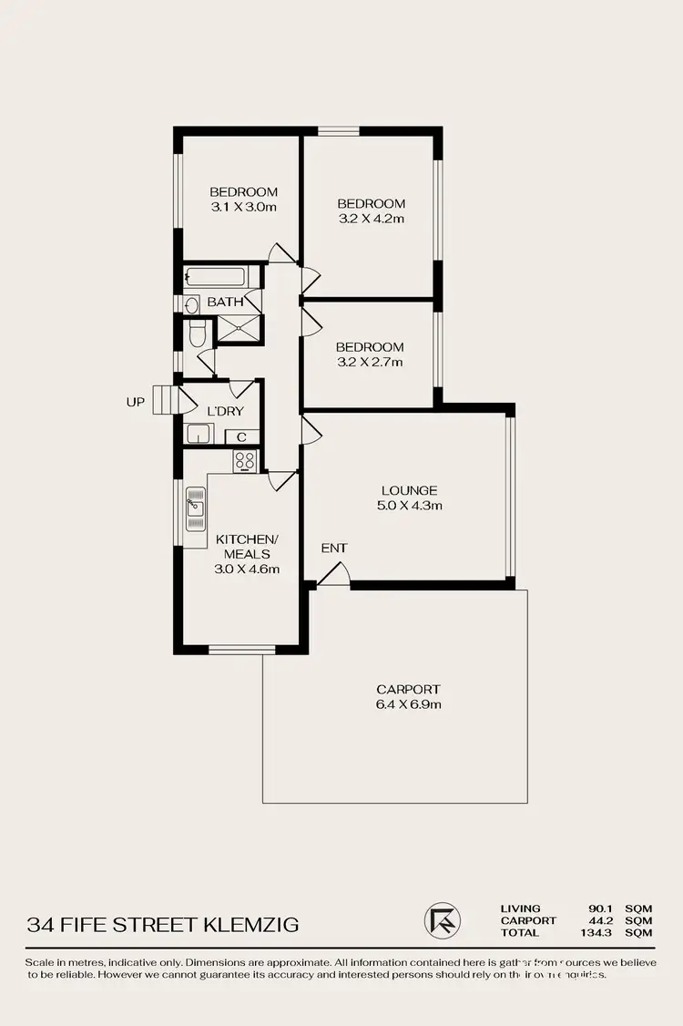 Floorplan of Homely house listing, 34 Fife Street, Klemzig SA 5087