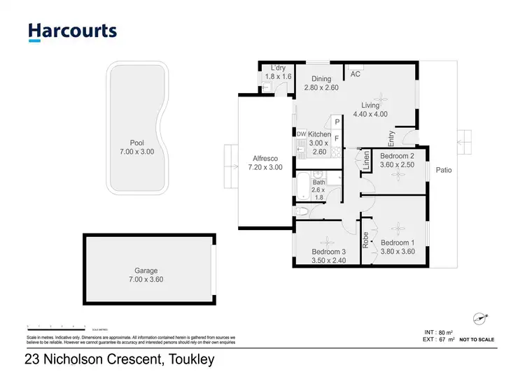Floorplan of Homely house listing, 23 Nicholson Crescent, Toukley NSW 2263