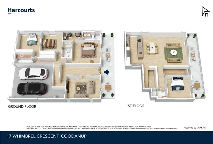 Floorplan of Homely house listing, 17 Whimbrel Crescent, Coodanup WA 6210