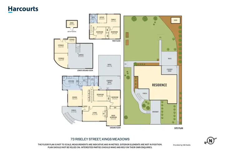 Floorplan of Homely house listing, 73 Riseley Street, Kings Meadows TAS 7249