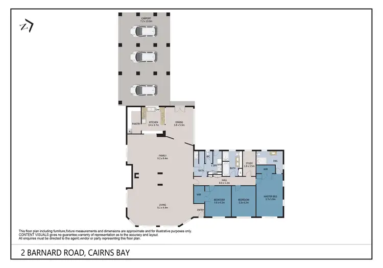 Floorplan of Homely house listing, 2 Barnard Road, Cairns Bay TAS 7116