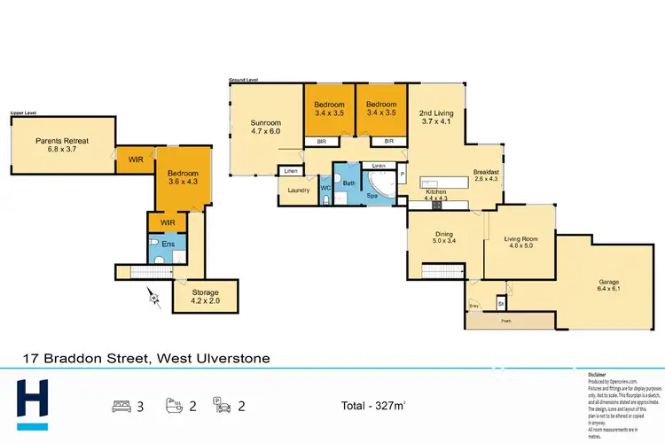 Floorplan of Homely house listing, 17 Braddon Street, West Ulverstone TAS 7315