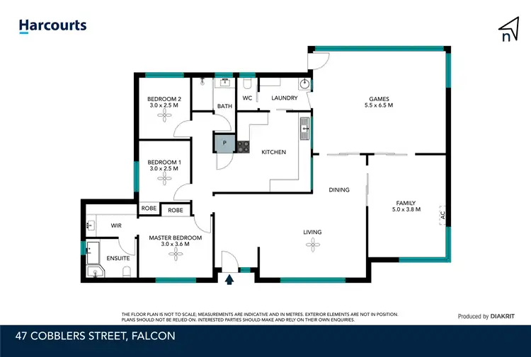 Floorplan of Homely house listing, 47 Cobblers Street, Falcon WA 6210