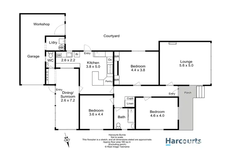 Floorplan of Homely house listing, 7 Park Street, Parklands TAS 7320