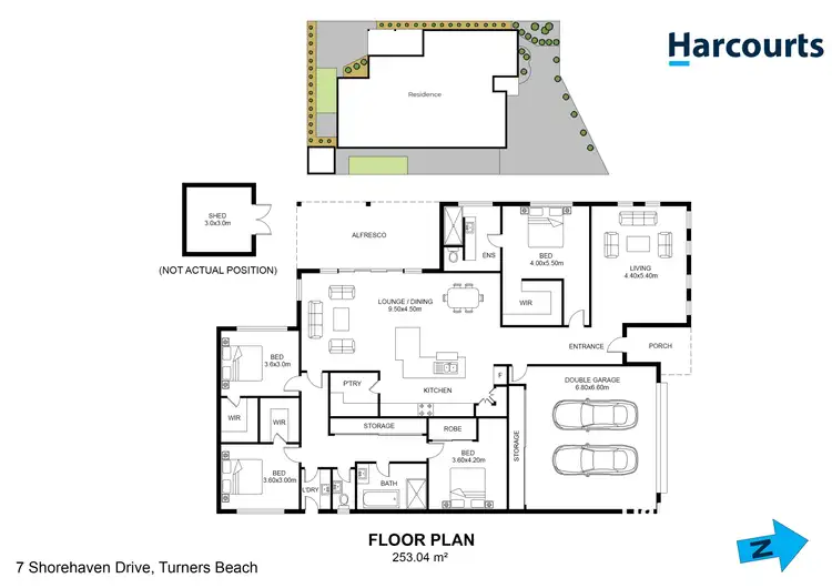 Floorplan of Homely house listing, 7 Shorehaven Drive, Turners Beach TAS 7315