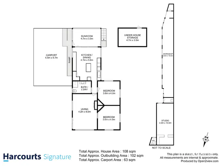 Floorplan of Homely house listing, 5 Hornby Road, Goodwood TAS 7010