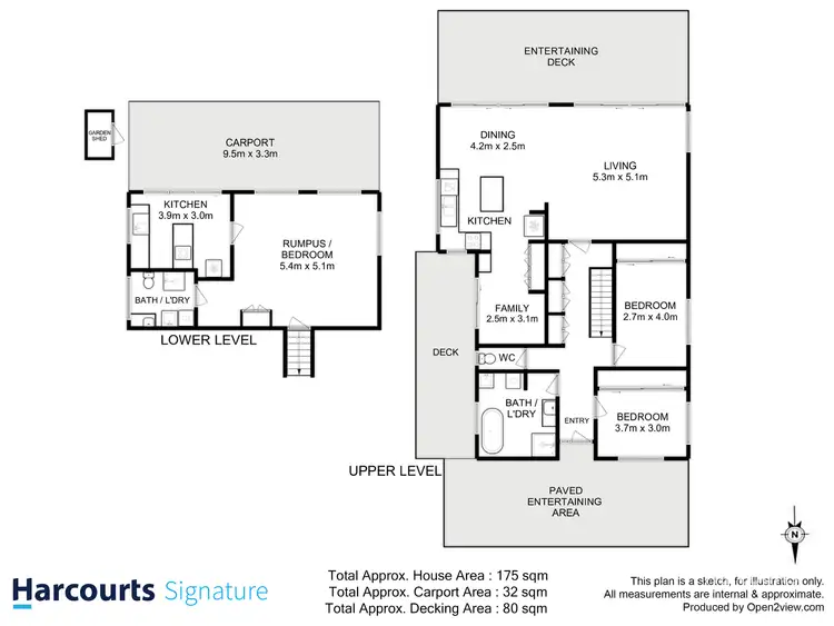 Floorplan of Homely unit listing, 1/33 Waverley Street, Bellerive TAS 7018
