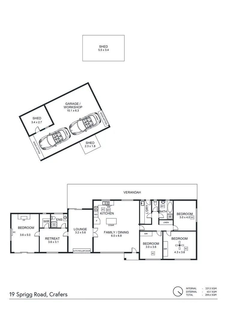 Floorplan of Homely house listing, 19 Sprigg Road, Crafers SA 5152