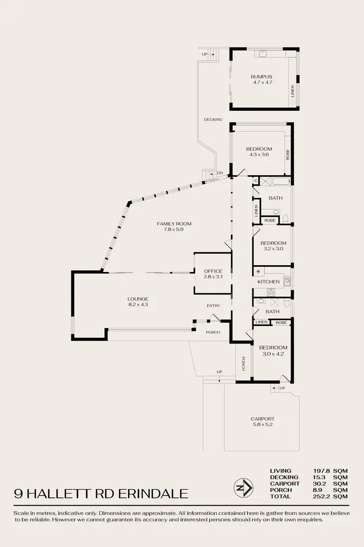 Floorplan of Homely house listing, 9 Hallett Road, Erindale SA 5066