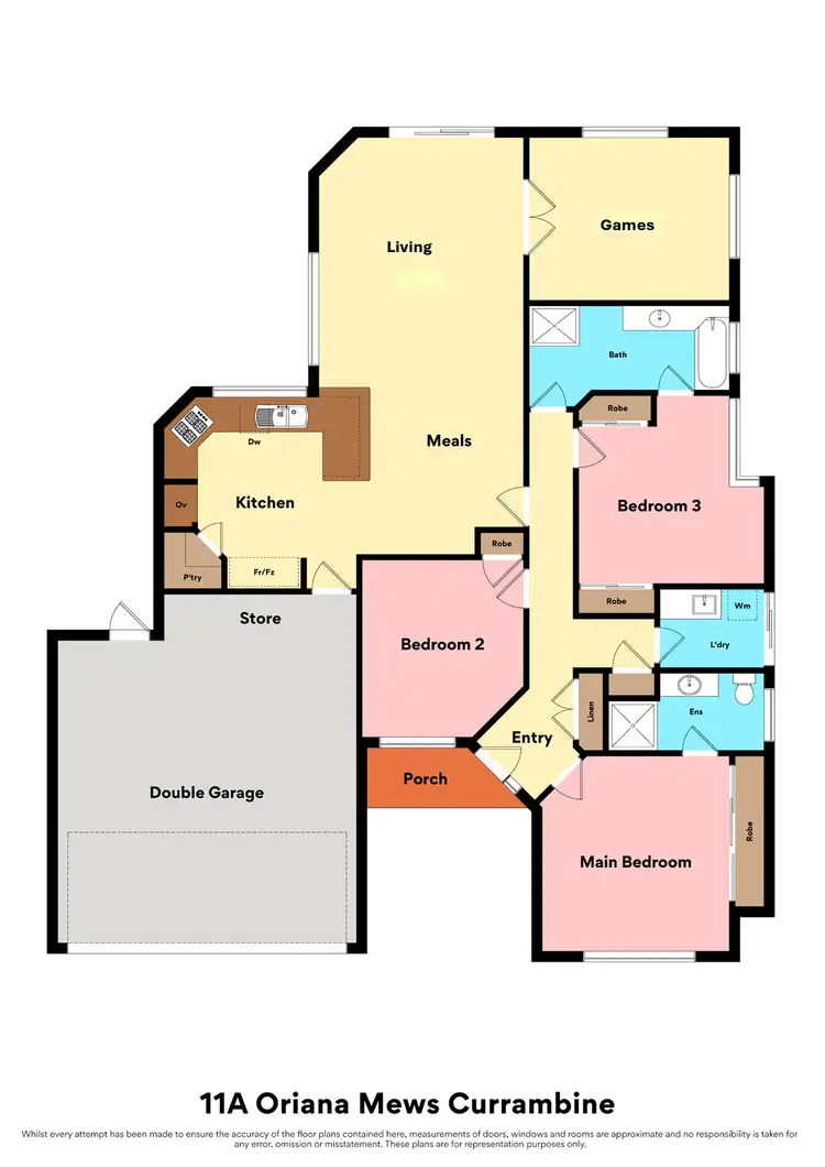 Floorplan of Homely house listing, 11A Oriana Place, Currambine WA 6028