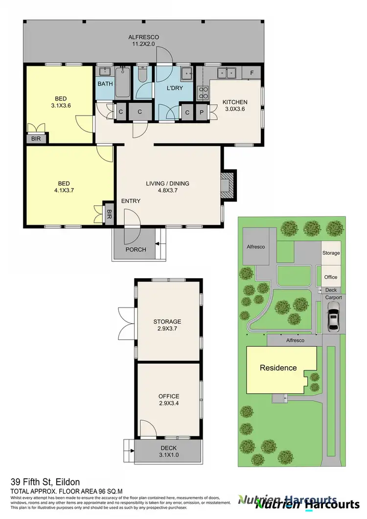 Floorplan of Homely house listing, 39 Fifth Street, Eildon VIC 3713