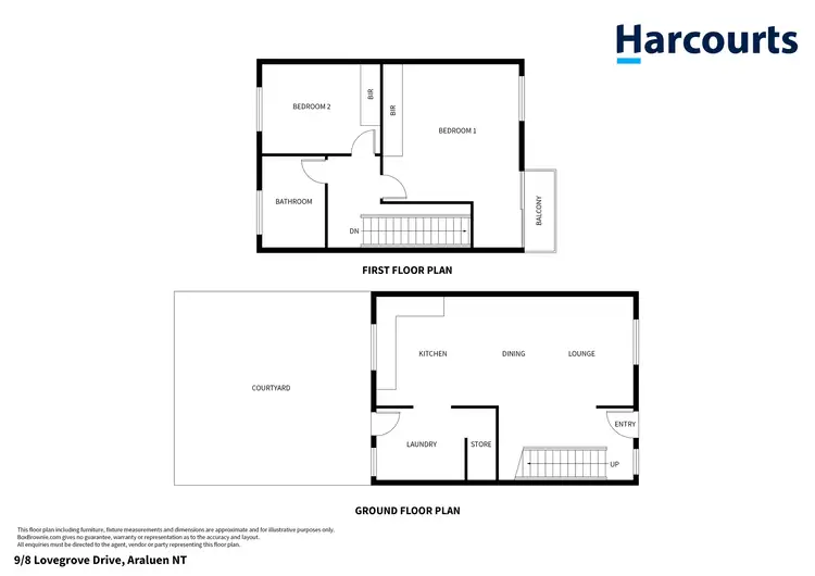 Floorplan of Homely unit listing, 9/8 Lovegrove Drive, Araluen NT 870