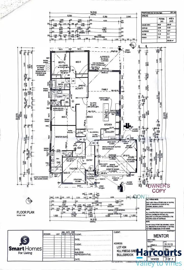 Floorplan of Homely house listing, 5 Killybegs Street, Bullsbrook WA 6084