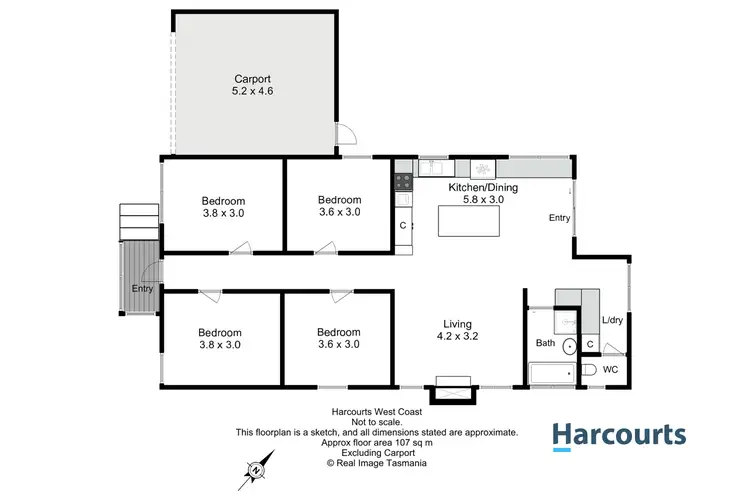 Floorplan of Homely house listing, 4 Miles Street, Queenstown TAS 7467