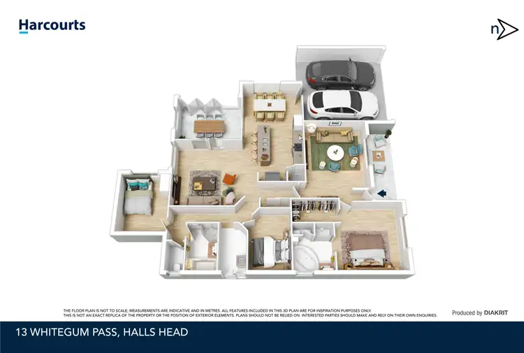 Floorplan of Homely house listing, 13 Whitegum Pass, Halls Head WA 6210