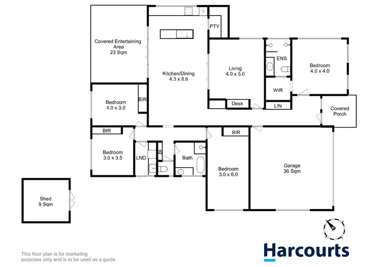 Floorplan of Homely house listing, 27 Hollingsworth Street, Brighton TAS 7030