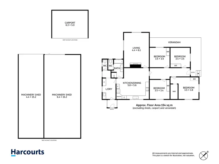 Floorplan of Homely house listing, 323 Metaira Road, Ridgley TAS 7321