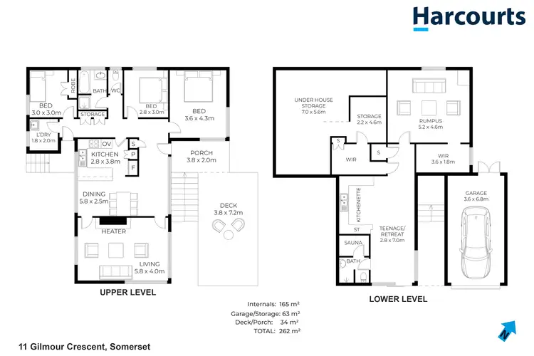 Floorplan of Homely house listing, 11 Gilmour Crescent, Somerset TAS 7322