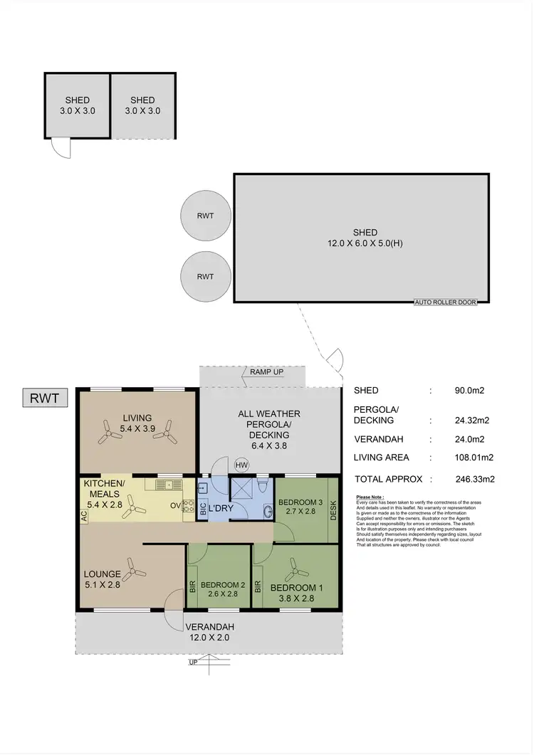 Floorplan of Homely house listing, 49-51 Lachlan Avenue, Murray Bridge SA 5253