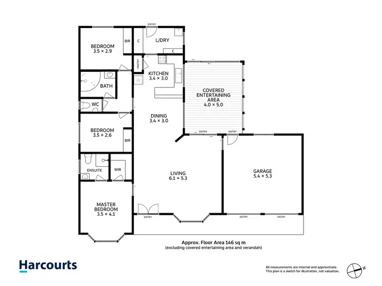 Floorplan of Homely house listing, 21 Seabreeze Avenue, Sulphur Creek TAS 7316