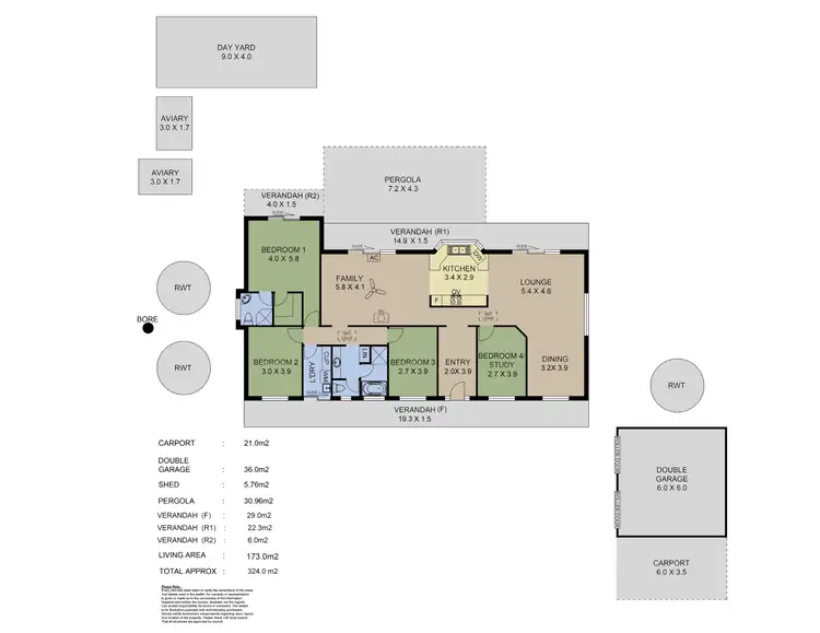 Floorplan of Homely house listing, 46 Golf Links Road, Lobethal SA 5241