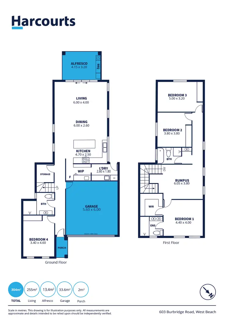 Floorplan of Homely house listing, 603 Burbridge Road, West Beach SA 5024
