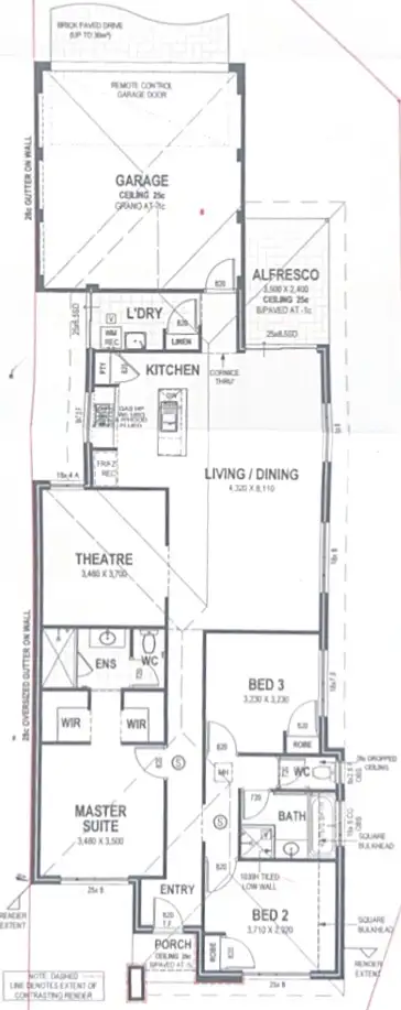 Floorplan of Homely house listing, 29 Benson Loop, Alkimos WA 6038