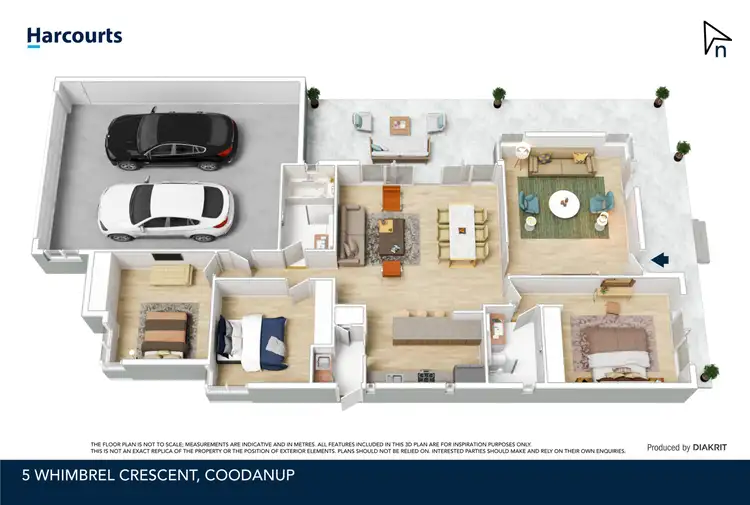 Floorplan of Homely house listing, 5 Whimbrel Crescent, Coodanup WA 6210