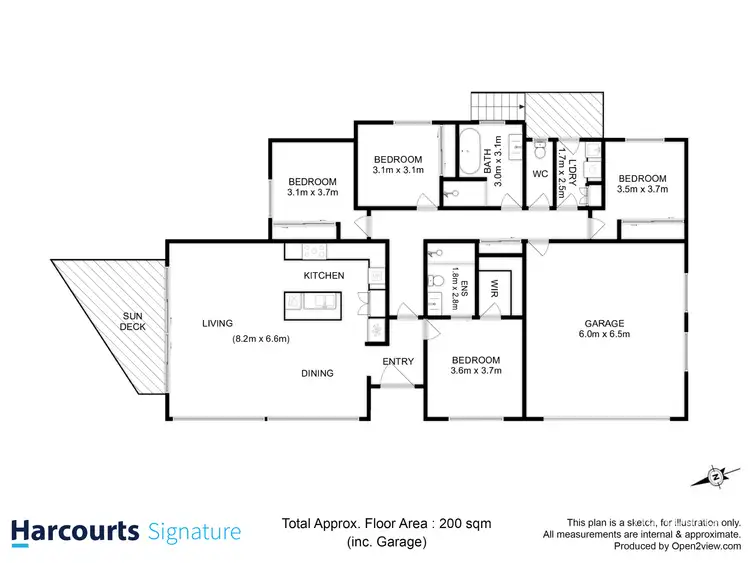 Floorplan of Homely house listing, 22 Creese Drive, Richmond TAS 7025